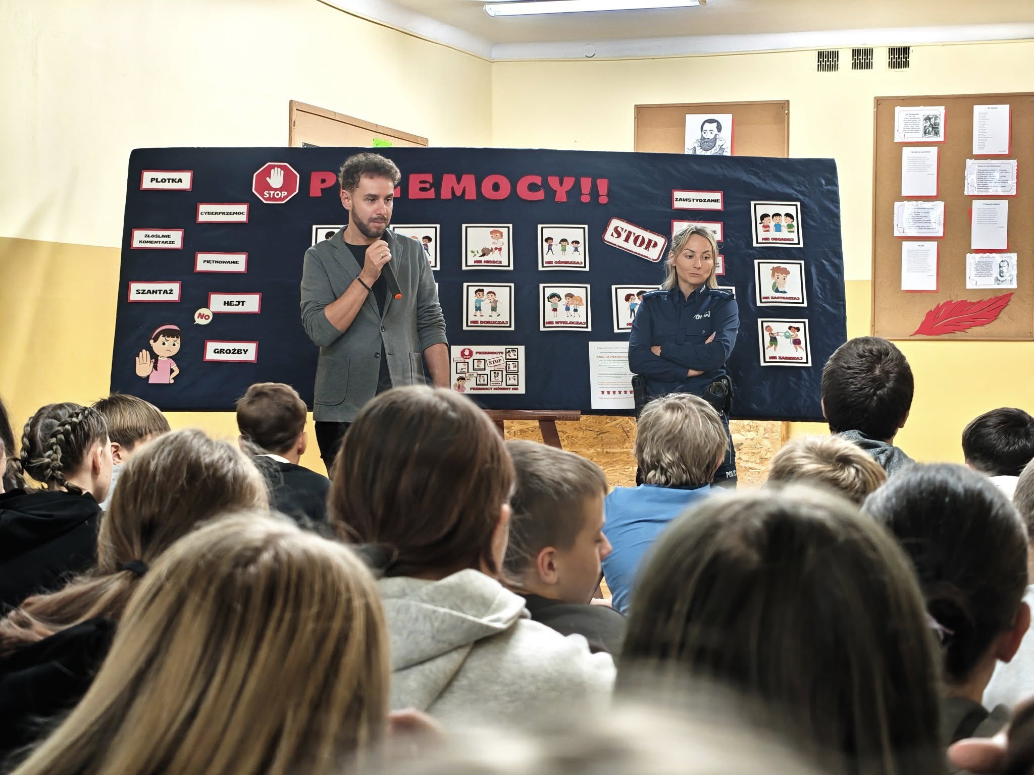 spotkanie z policjantką