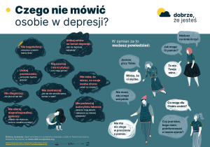 czego nie mówić osobie w kryzysie depresji?
