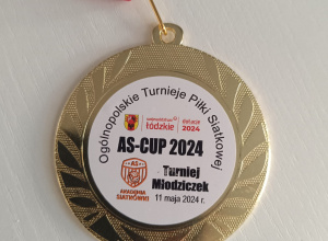 1 miejsce w Ogólnopolskim Turnieju Piłki Siatkowej AS-CUP 2024