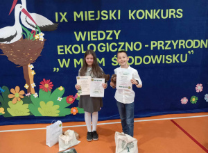 IX Miejski Konkurs Wiedzy Ekologiczno-Przyrodniczej „W MOIM ŚRODOWISKU”