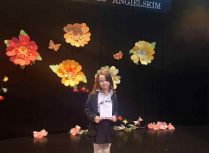 Wielki sukces naszej uczennicy! 