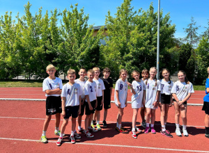 Udany start naszych uczniów w trójboju lekkoatletycznym