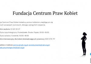 Lista ważnych telefonów pomocy w kryzysie obejmująca antydepresyjny telefon, telefon zaufania dla młodzieży, infolinię dla osób po stracie bliskich, pierwszą pomoc psychologiczną, oraz inne specjalne linie wsparcia.